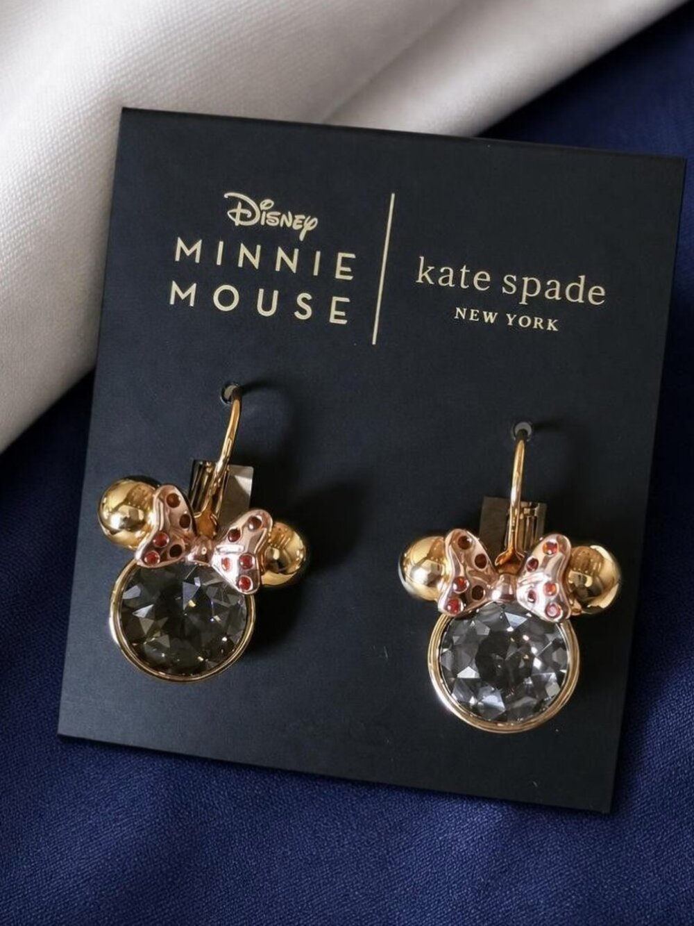 Kate Spade New York X Minnie Mouse Stone Leverbacks Earrings
